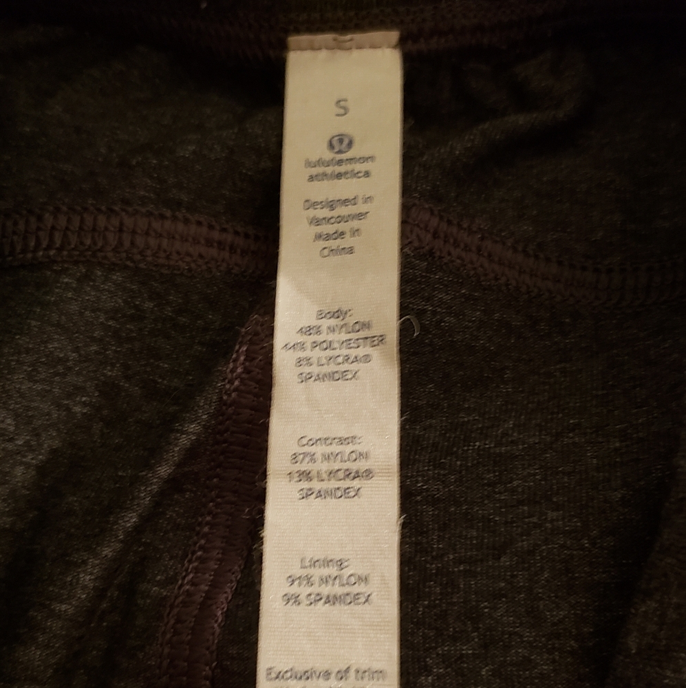 Lululemon small gray men's yoga shorts - Picture 3 of 4